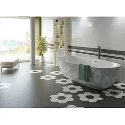 Eiffel art construction Carrelage sol / mur effet marbre bleu brillant 80x80 cm BIJOUX SAPHIR