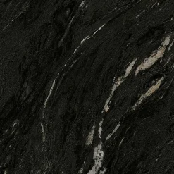 Eiffel art construction Carrelage sol / mur effet marbre noir brillant 80x80 cm BIJOUX ASTER