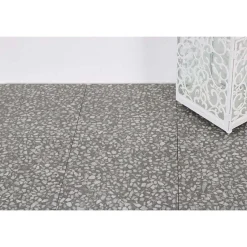Carrelage sol / mur effet terrazzo gris 30x30 cm FARNESE AMALFI GRAFITO-Aelle Carrelage