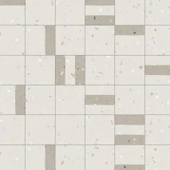 Carrelage sol / mur effet terrazzo 20x20 cm Croccante Granola Sesamo(vendu par boite de 1m2)-Eiffel art construction Best