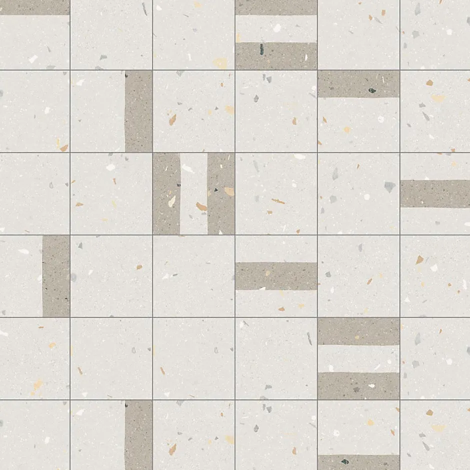 Carrelage sol / mur effet terrazzo 20x20 cm Croccante Granola Sesamo(vendu par boite de 1m2)-Eiffel art construction Best