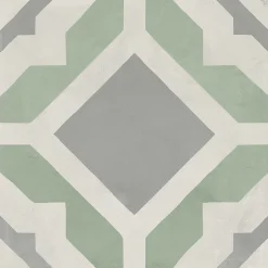 Aelle Carrelage Carrelage sol / mur effet ciment vieilli 20x20 cm TERRA ART GEOMETRIA S.M