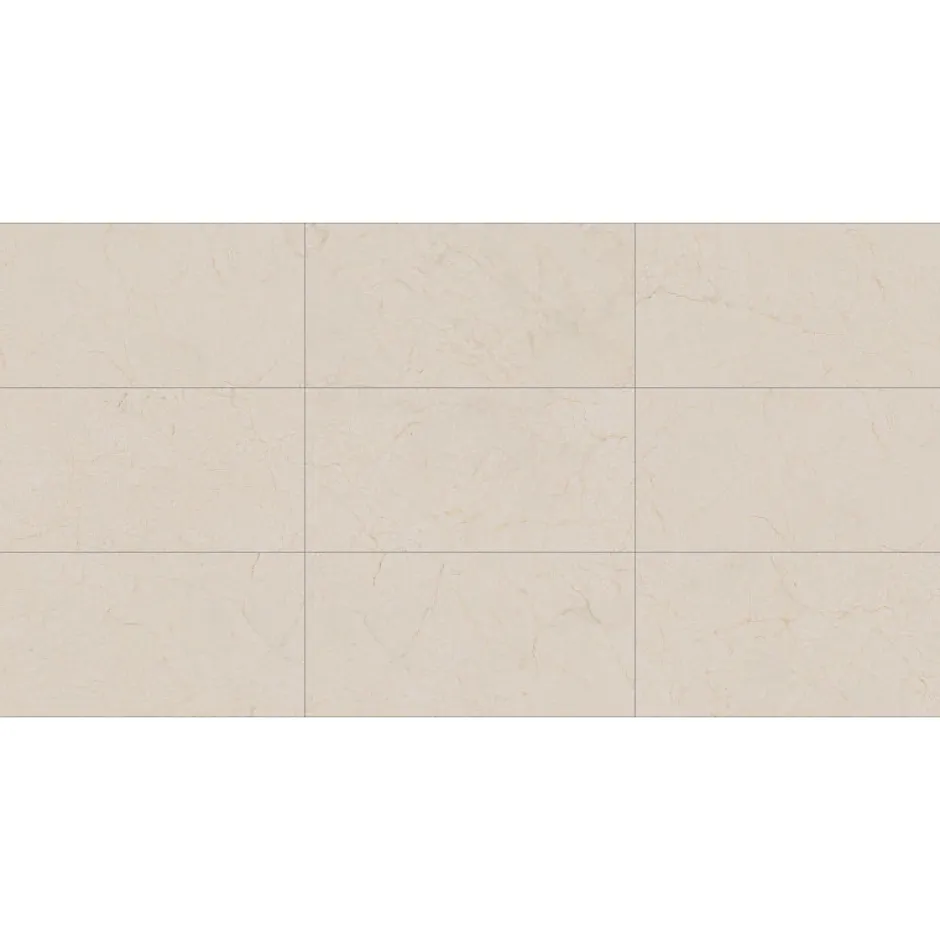 Aelle Carrelage Carrelage sol / mur effet terrazzo beige 60x120 cm CREAM R DUNE