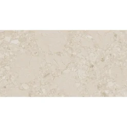 Carrelage sol / mur effet terrazzo beige 60x120 cm CREAM R BEACH-Aelle Carrelage Clearance