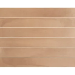 Aelle Carrelage Carrelage sol / mur effet terre cuite coloré terracotta 5x40 cm - CORSICA SUNDOWN CLAY