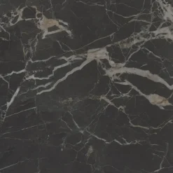 Aelle Carrelage Carrelage sol / mur effet marbre noir 120x120 cm mate - MYK- ST LAURENT