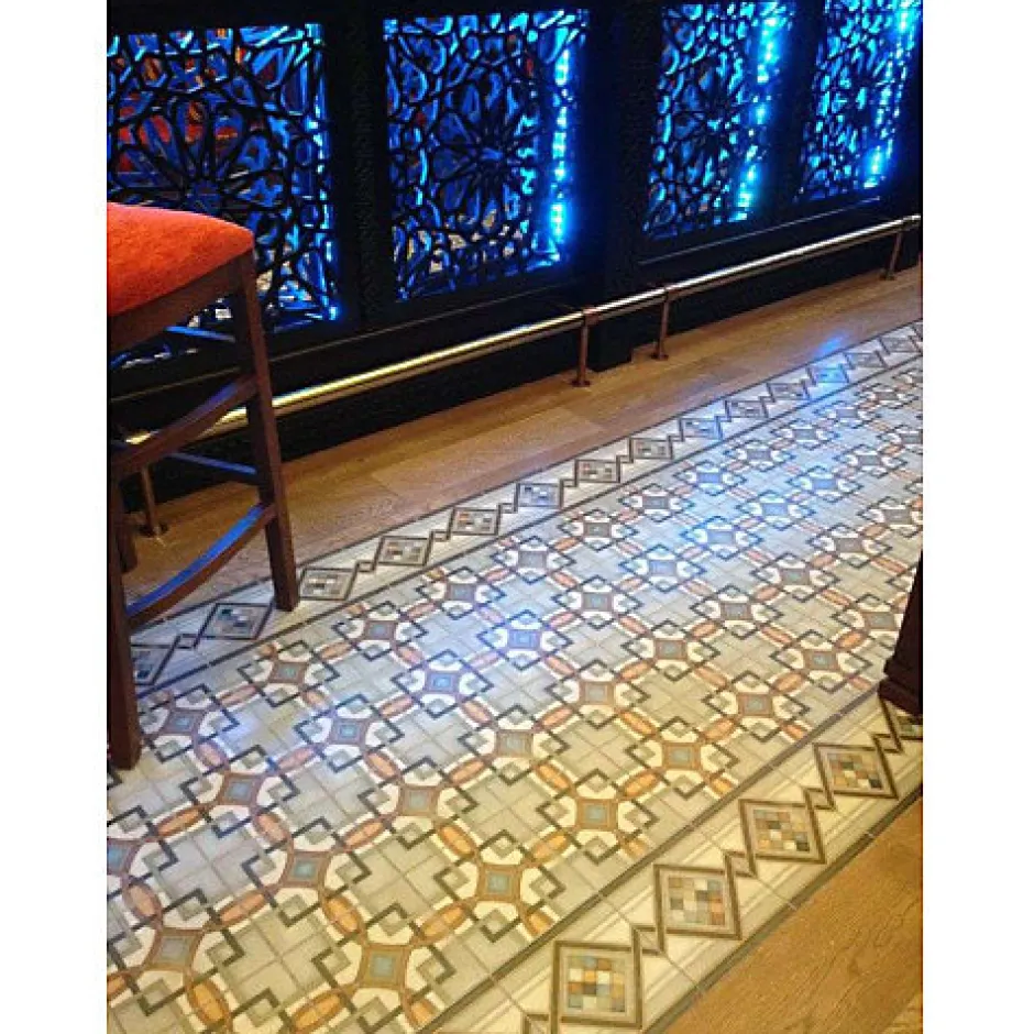 Carrelage sol / mur effet béton blanc 80x80 cm RIFT BLANCO-Aelle Carrelage Discount