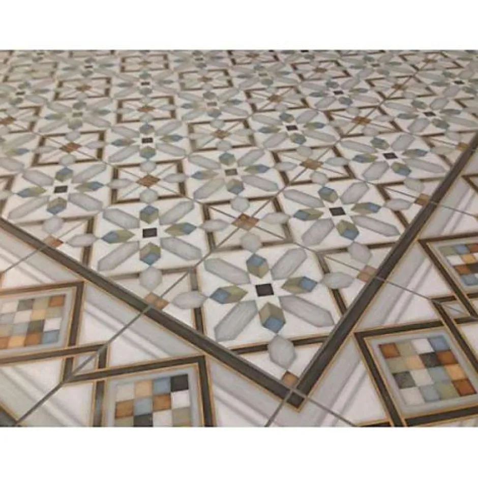 Carrelage sol / mur effet béton blanc 80x80 cm RIFT BLANCO-Aelle Carrelage Discount