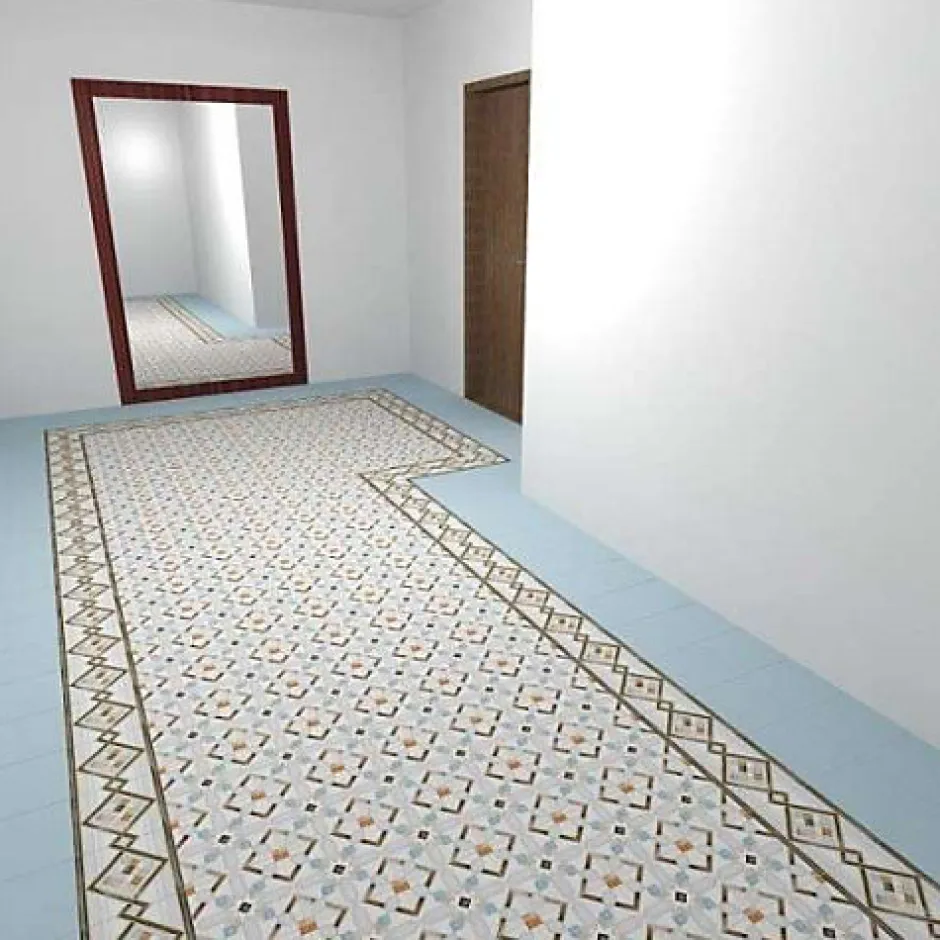 Carrelage sol / mur effet béton blanc 80x80 cm RIFT BLANCO-Aelle Carrelage Discount