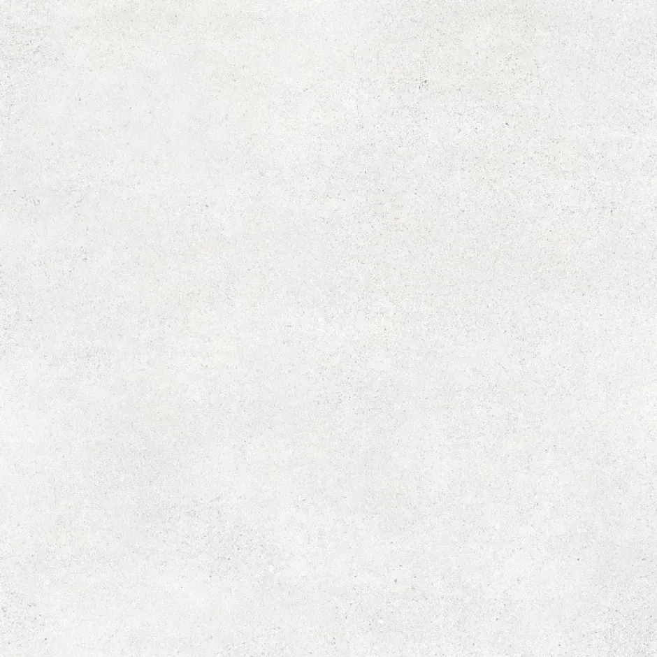 Aelle Carrelage Carrelage sol / mur effet béton blanc 60x60 cm NASSAU BLANCO