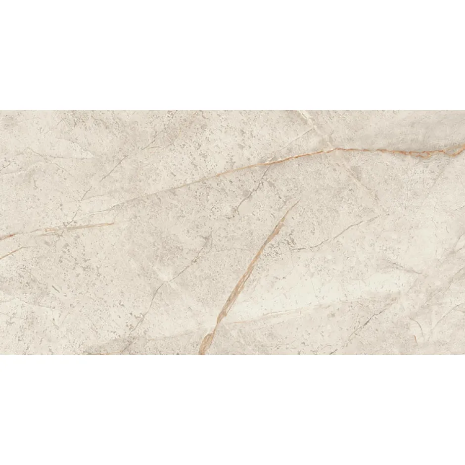 Aelle Carrelage Carrelage sol / mur effet marbre 60x120 cm brillant Marvel Diva WHITE EVEREST