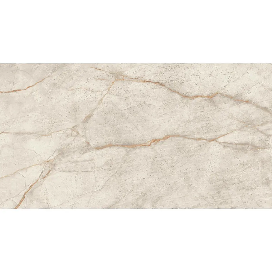 Aelle Carrelage Carrelage sol / mur effet marbre 60x120 cm brillant Marvel Diva WHITE EVEREST