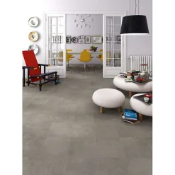 Aelle Carrelage Carrelage sol / mur effet béton gris 30x30 cm RIBADEO GRAFITO