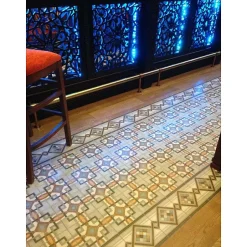 Aelle Carrelage Carrelage sol / mur effet ciment 20x20 cm VODEVIL POMBO 2 BORDURE