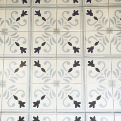 Aelle Carrelage Carrelage sol / mur effet ciment 20x20 cm 1900 VALVANERA 3 ANGLE