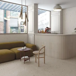 Carrelage sol / mur effet terrazzo 20x20 cm Croccante Avellana(vendu par boite de 1m2)-Eiffel art construction New