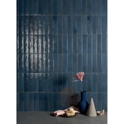 Aelle Carrelage Carrelage sol / mur faience effet zellige bleu foncé - Miniature SODA Blu Galassia J381