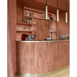 Carrelage sol / mur faience effet zellige rose - Miniature SODA Rosa Corallo J379-Aelle Carrelage Clearance