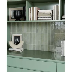 Aelle Carrelage Carrelage sol / mur faience effet zellige vert - Miniature SODA Verde Perla J376