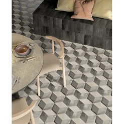 Carrelage sol / mur faience effet zellige noir - Miniature SODA Nero Magma J382-Aelle Carrelage New