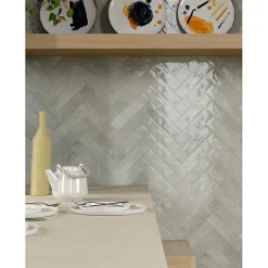 Carrelage sol / mur faience effet zellige blanc - Miniature SODA bianco sale J375-Aelle Carrelage Clearance