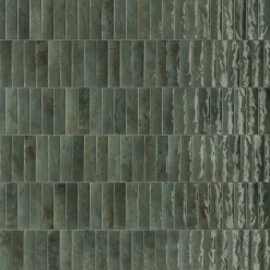 Carrelage sol / mur faience effet zellige vert foncé - Miniature SODA Verde Malva J378-Aelle Carrelage New