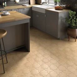 Carrelage sol / mur forme étoile 16,8x16,8 cm KASBAH STAR FAWN-Aelle Carrelage New