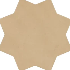 Carrelage sol / mur forme étoile 16,8x16,8 cm KASBAH STAR FAWN-Aelle Carrelage New