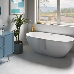 Aelle Carrelage Carrelage sol / mur forme croix blanc 12X12 cm PORTO CROSS WHITE