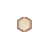 Carrelage sol / mur hexagonal effet ciment vieilli beige 25x21,6 cm TERRA CORNICE HEXAGONAL-Eiffel art construction New