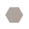 Carrelage sol / mur hexagonal uni taupe mate 11,6x10,1 cm KROMATIKA BEIGE-Eiffel art construction Online