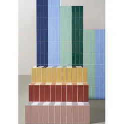 Aelle Carrelage Carrelage sol / mur hexagonal bleu foncé 17x15 cm MINIMA8.6 BLU