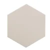 Carrelage sol / mur hexagonal uni taupe 17,5x20 cm COIMBRA TAUPE 30634-Aelle Carrelage Online