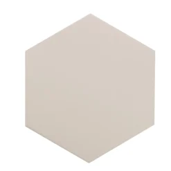 Carrelage sol / mur hexagonal uni taupe 17,5x20 cm COIMBRA TAUPE 30634-Aelle Carrelage Online