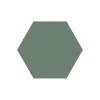 Carrelage sol / mur hexagonal effet terrazzo grand format bleu vert 51,9x59,9 cm MICRA Hexagono Indigo-Eiffel art construction New