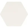 Aelle Carrelage Carrelage sol / mur hexagonal blanc 17x15 cm MINIMA8.6 BIANCO