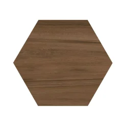Aelle Carrelage Carrelage sol / mur hexagonal effet bois grand format HEXAGONO BELICE NOCE