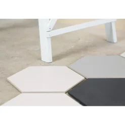 Carrelage sol / mur hexagonal blanc mate 26,23 cm ALCHIMIA BIANCO-Aelle Carrelage Online