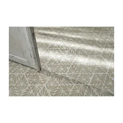 Eiffel art construction Carrelage sol / mur hexagonal effet ciment 25x21,6 cm TERRACRETA Cesello Argilla (vendu par boite de 1.18m2)