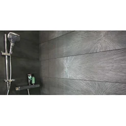 Eiffel art construction Carrelage sol / mur hexagonal effet ciment motif cube 25 x 21.6 cm TERRA ROMBO HEXAGONAL 25x21,6 cm