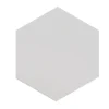 Carrelage sol / mur hexagonal uni gris 17,5x20 cm COIMBRA OXFORD GRAY 30632-Aelle Carrelage New