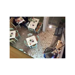 Eiffel art construction Carrelage sol / mur hexagonal effet ciment 25 x 21.6 cm TERRA MIX PATCHWORK HEXAGONAL BEIGE