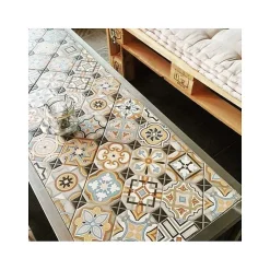 Aelle Carrelage Carrelage sol / mur mosaique motif coloré WORLD PARKS CENTRAL