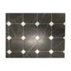 Carrelage sol / mur octogonal effet marbre noir 20x20 cm OCTAGON MARMOL NEGRO-Aelle Carrelage Sale