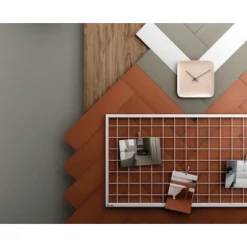 Aelle Carrelage Carrelage sol / mur pose baton rompu chevron uni orange mate STROMBOLI CANYON