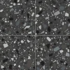 Aelle Carrelage Carrelage sol / mur terrazzo multicouleur 18,6x18,6 cm CONFETTI NERO PETROLIO