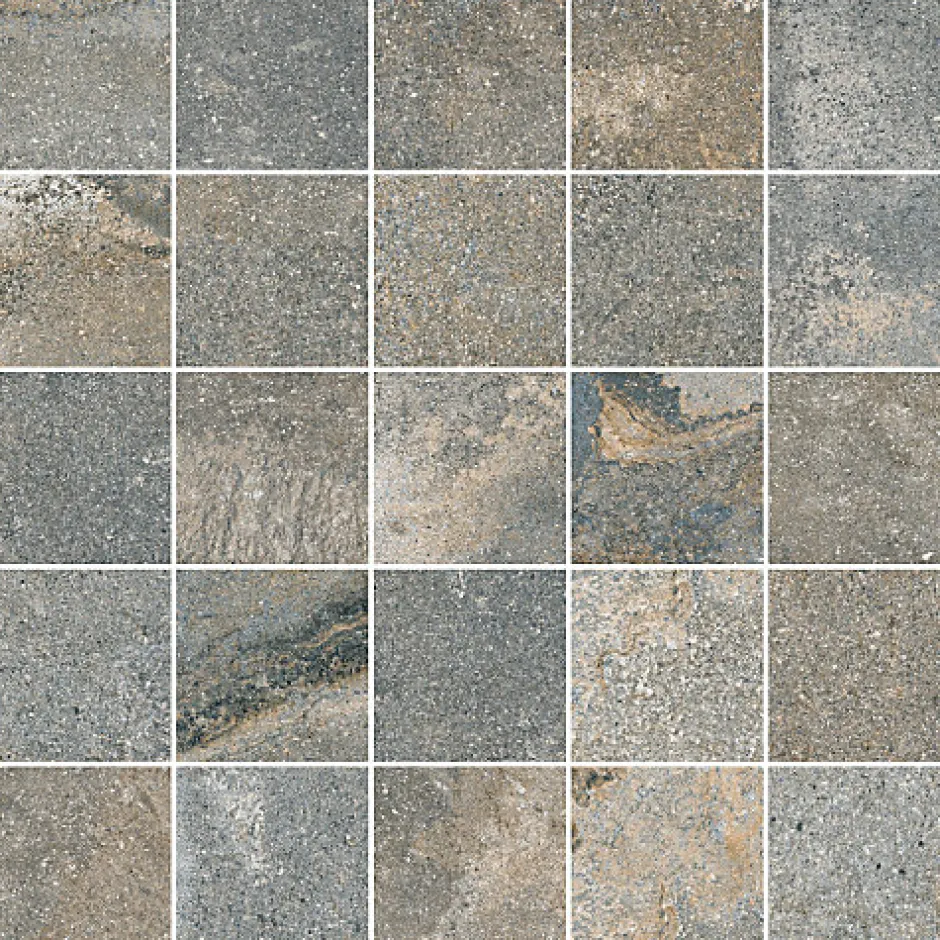 Aelle Carrelage Carrelage sol / mur terrazzo multicouleur 18,6x18,6 cm CONFETTI BIANCO COTTO