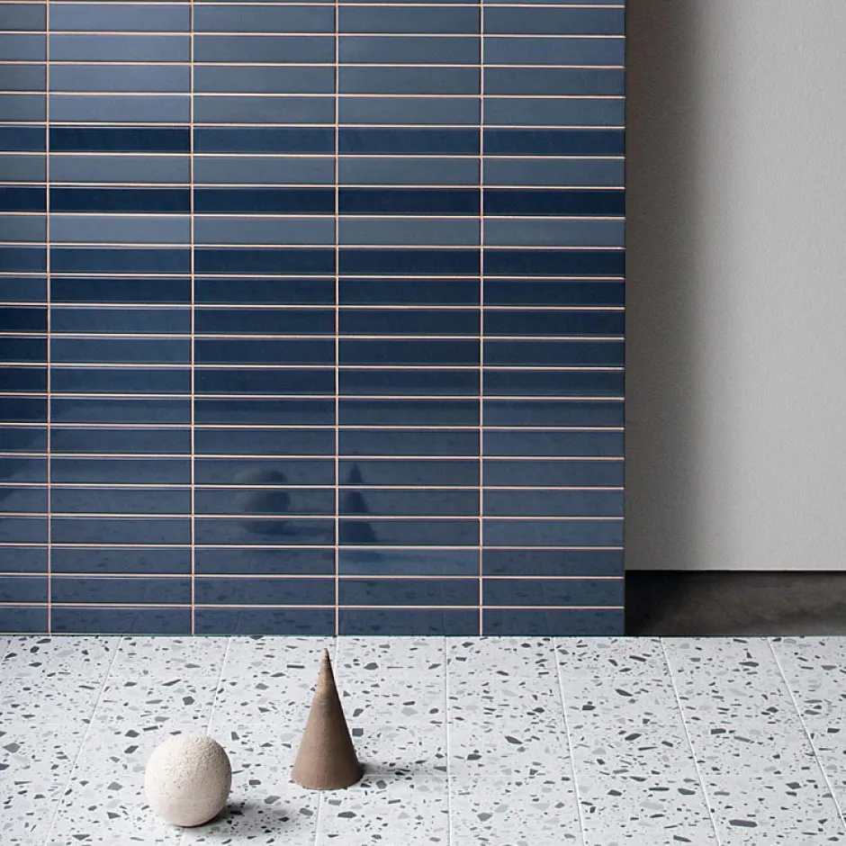 Aelle Carrelage Carrelage sol / mur terrazzo multicouleur 18,6x18,6 cm CONFETTI BIANCO GRIGIO