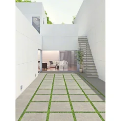 Aelle Carrelage Carrelage sol / mur uni blanc mate 120x120 cm INARI NIEVE