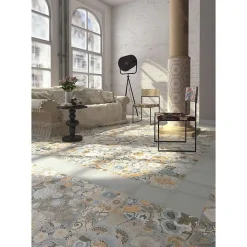 Carrelage sol / mur uni gris VODEVIL HUMO 20 x 20 cm - Carrelage uni gris-Aelle Carrelage